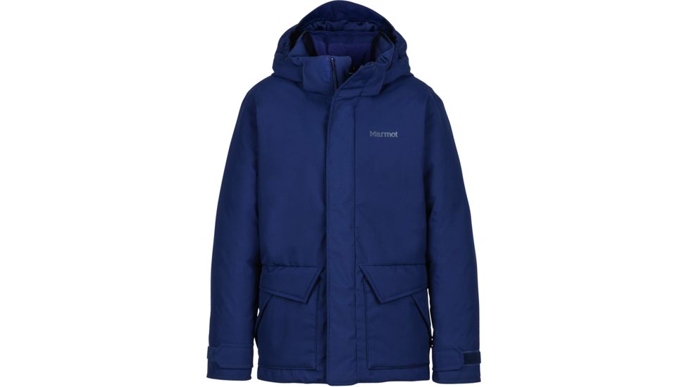 Marmot Colossus Jacket - Boy's-Arctic Navy-X-Large