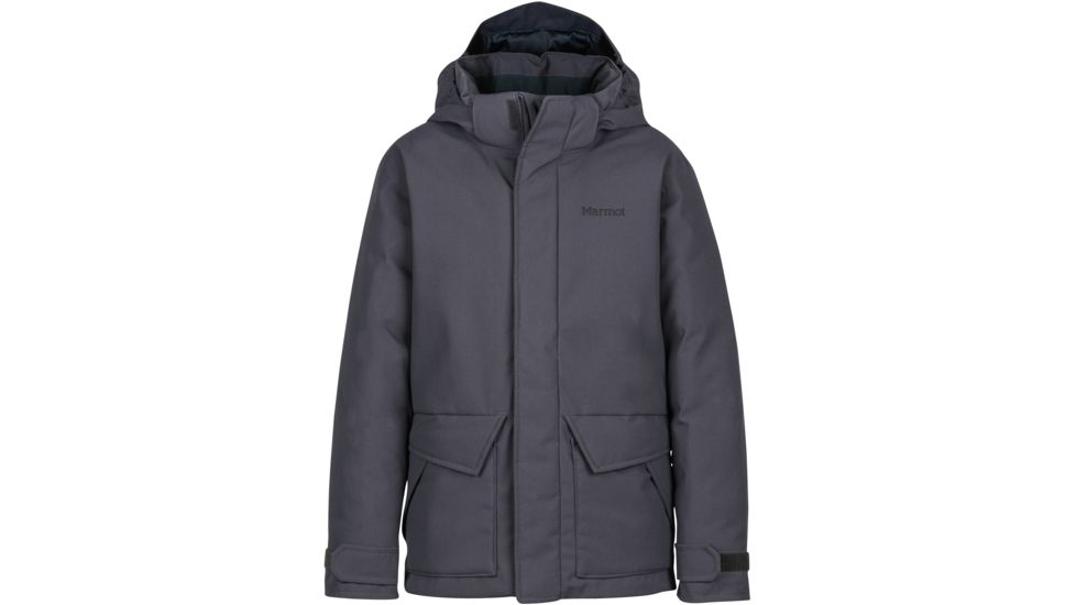 Marmot Colossus Jacket - Boy's-Slate Grey-Medium