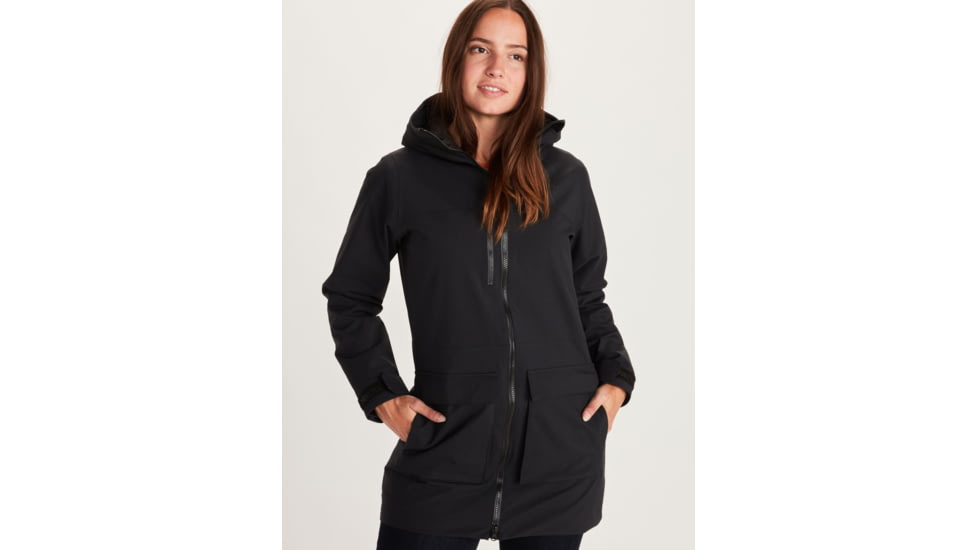 Marmot Commuter Parka - Womens, Black, Medium, 79450-001-M