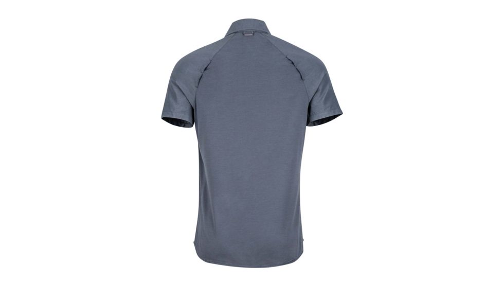 Marmot Contra Short Sleeve Shirt - Mens, Steel Onyx, Extra Large 43590-1515-XL
