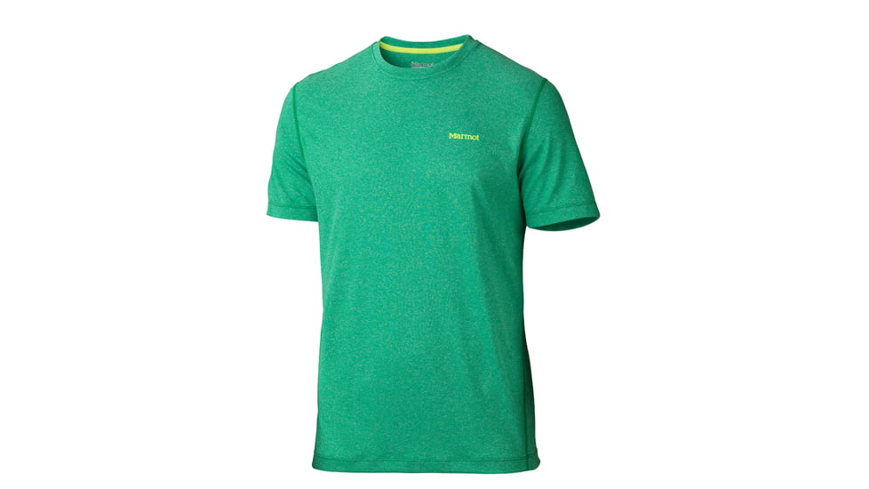 Marmot Conveyor Short Sleeve Tee - Men's-Greenway Heather-Small