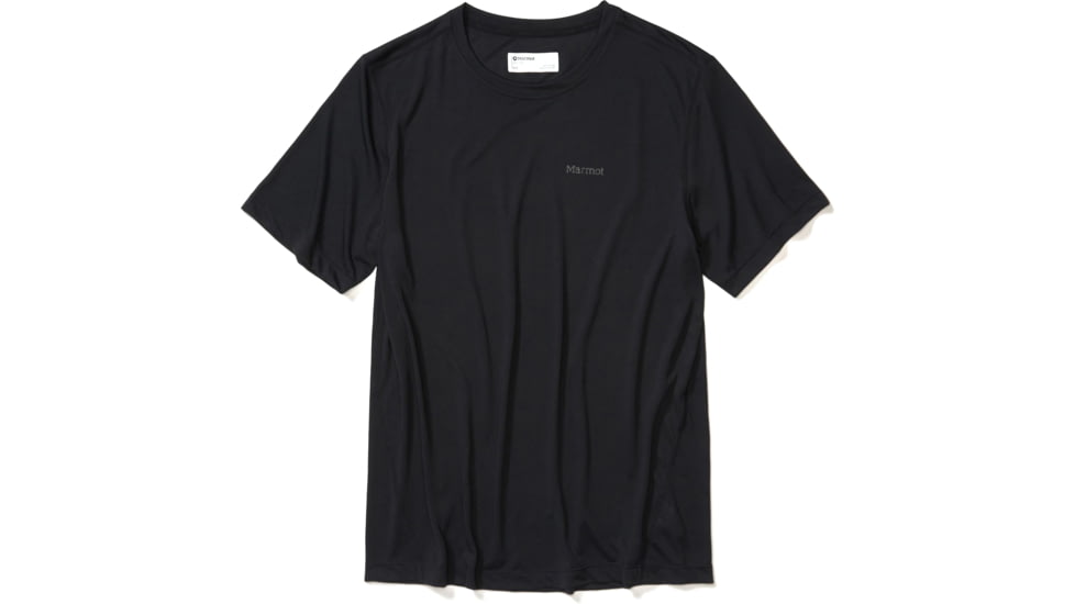 Marmot Conveyor Short Sleeve Tee - Mens, Black, Large, 41790-001-L