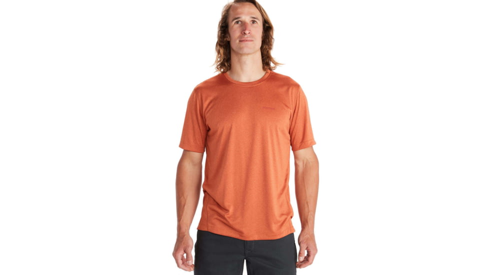 Marmot Conveyor T-Shirt - Mens, Picante Heather, Small, 41790-7380-S