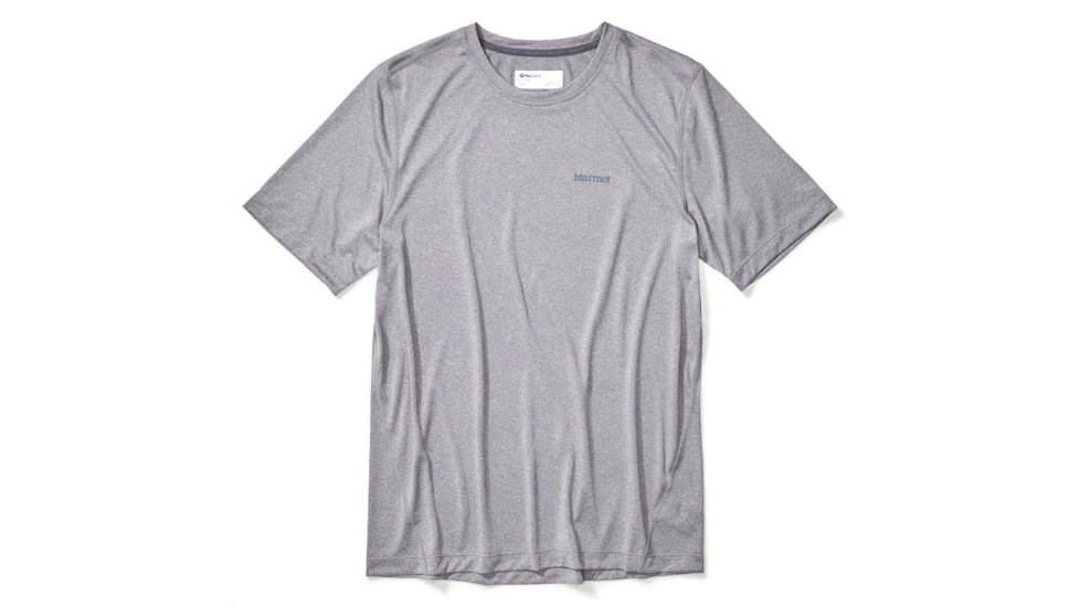 Marmot Conveyor T-Shirt - Mens, Steel Onyx Heather, Extra Large, 41790-8702-XL