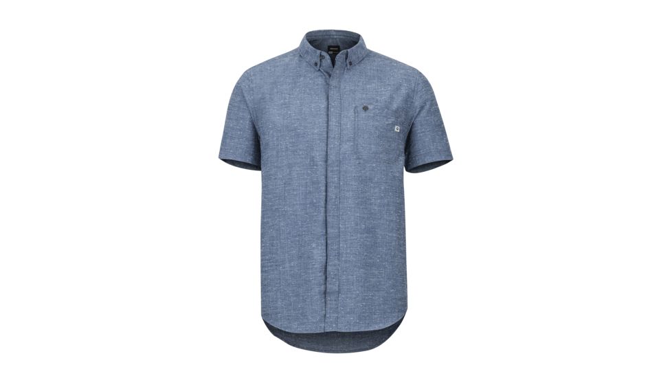 Marmot Cooper Canyon Short Sleeve - Mens, Arctic Navy, Medium, 42180-2975-M