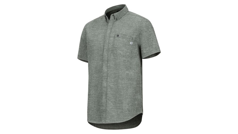 Marmot Cooper Canyon Short Sleeve - Mens, Crocodile, Large, 42180-4764-L