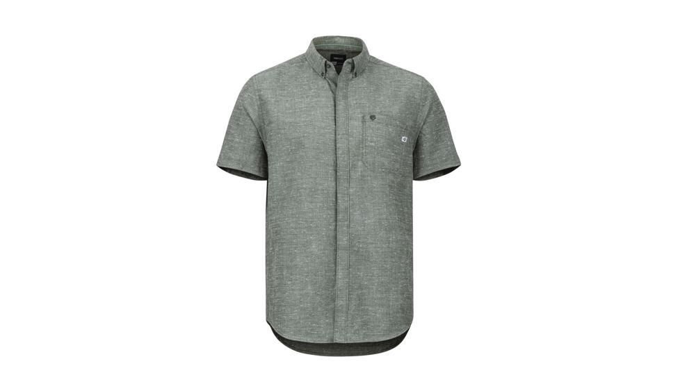 Marmot Cooper Canyon Short Sleeve - Mens, Crocodile, Large, 42180-4764-L