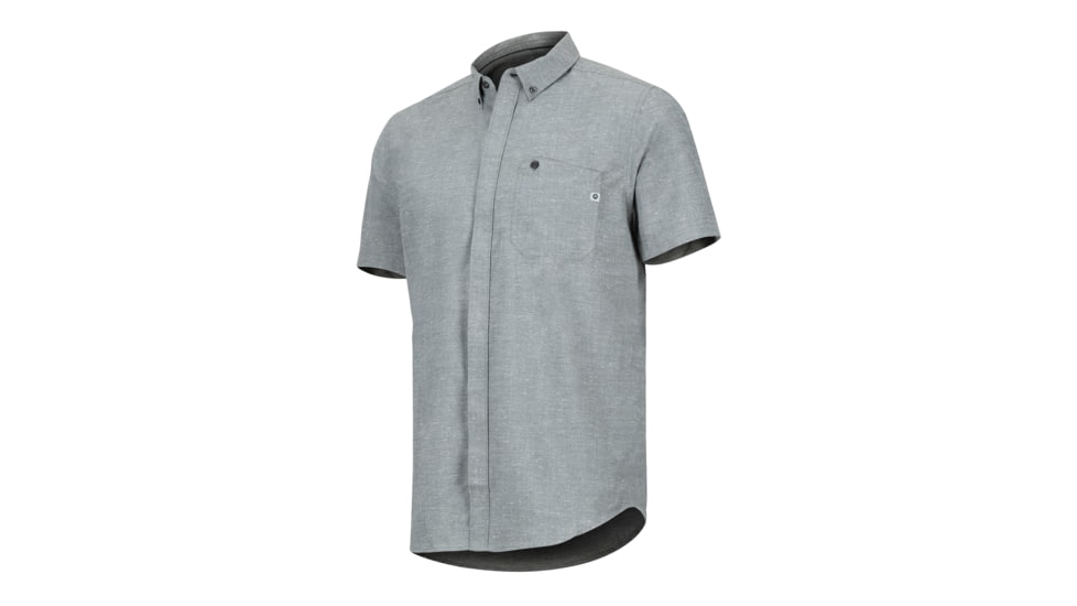 Marmot Cooper Canyon Short Sleeve - Mens, Slate Grey, Medium, 42180-1440-M