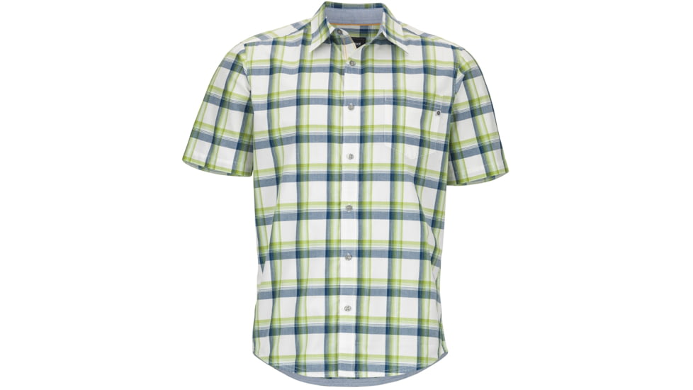 Cordero Short Sleeve Shirt - Mens-Vintage Navy-Small