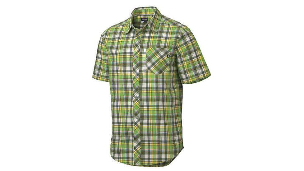 Cottonwood Short Sleeve - Mens-Green Lichen-Large