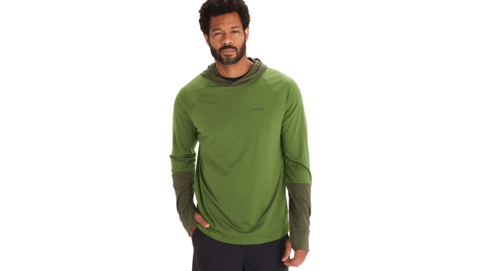 Marmot Crossover Hoody - Men's, Foliage /Nori, L, M12576-19573-L
