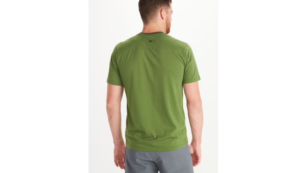 Marmot Crossover Short Sleeve - Mens, Foliage /Nori, 2XL, M12578-19573-XXL