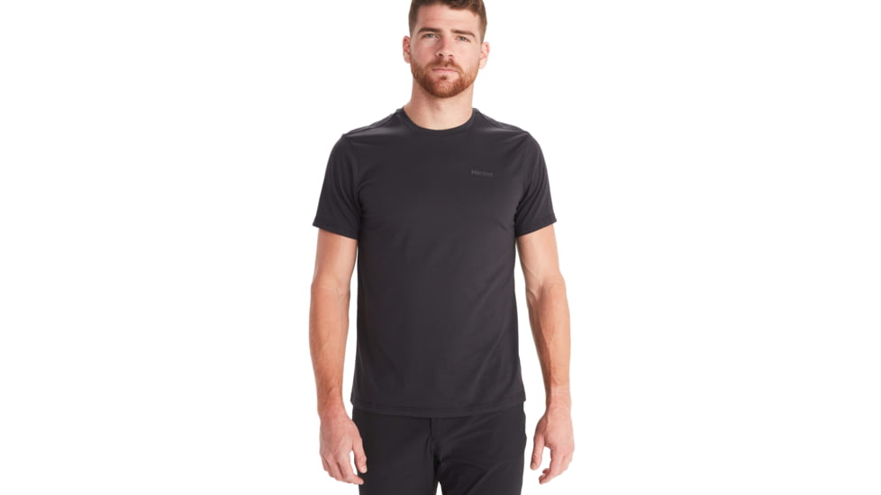 Marmot Crossover Short-Sleeve T-Shirt - Mens, Black, S, M12578-001-S