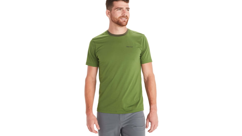 Marmot Crossover Short-Sleeve T-Shirt - Mens, Foliage /Nori, M, M12578-19573-M