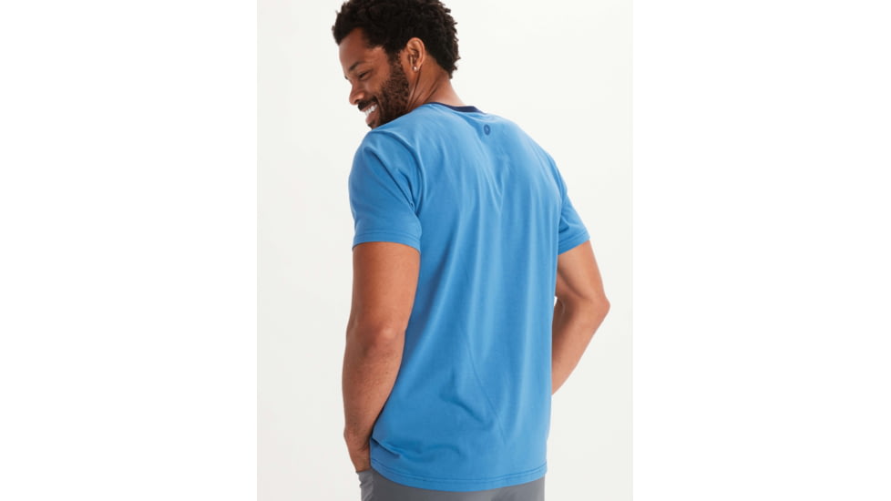 Marmot Crossover Short-Sleeve T-Shirt - Mens, Varsity Blue, S, M12578-3488-S