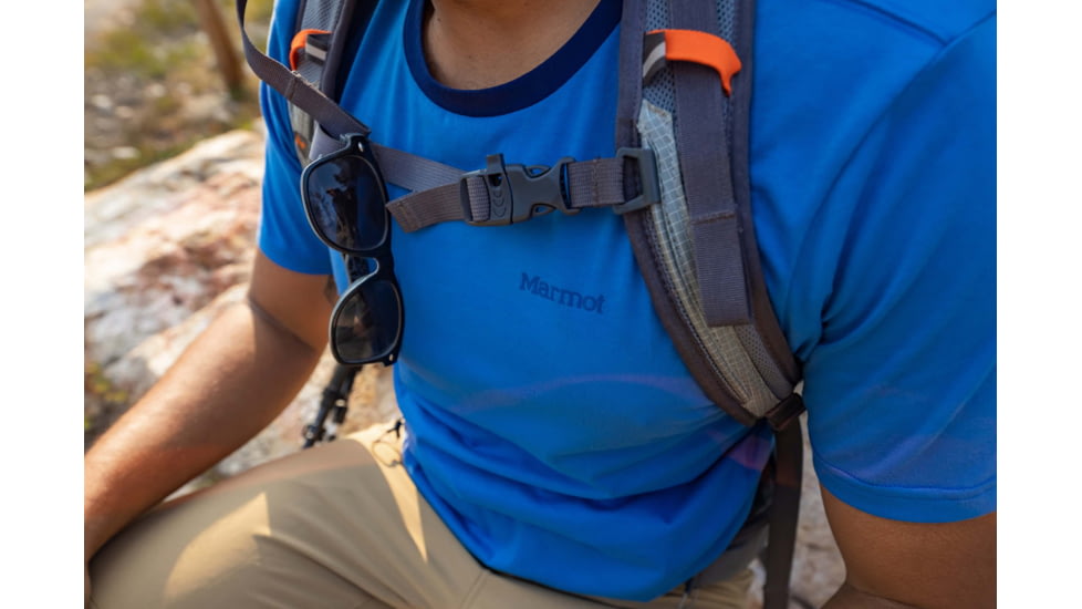 Marmot Crossover Short-Sleeve T-Shirt - Mens, Varsity Blue, S, M12578-3488-S