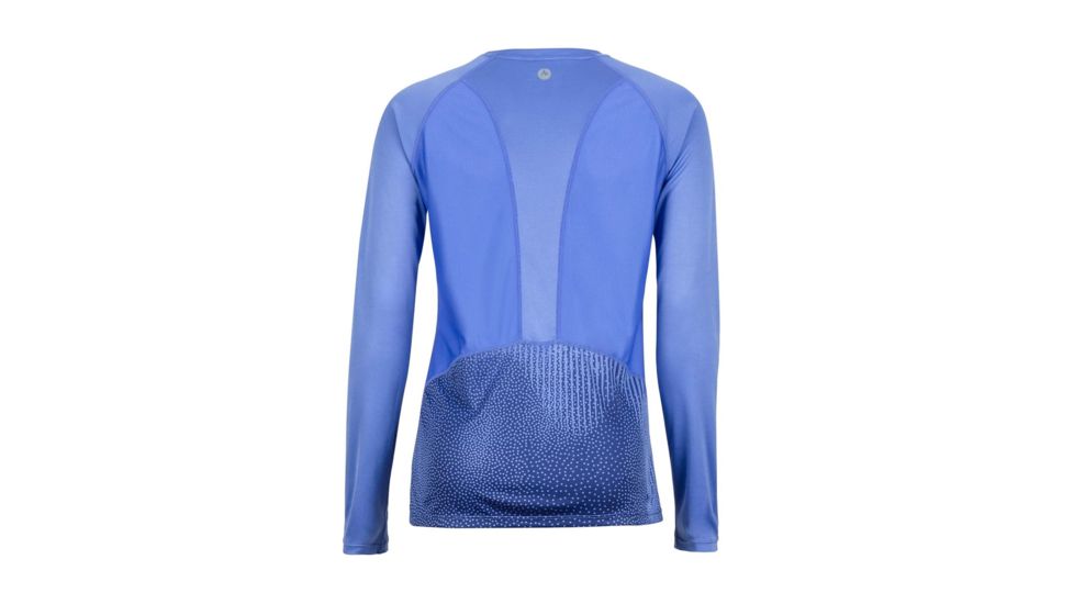 Marmot Crystal Long Sleeve T-Shirt - Womens, Lilac Fountain, Small 49630-8842-S