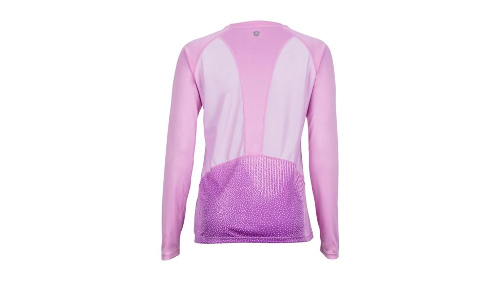 Marmot Crystal Long Sleeve T-Shirt - Womens, Teaberry Fountain, Small 49630-8843-S