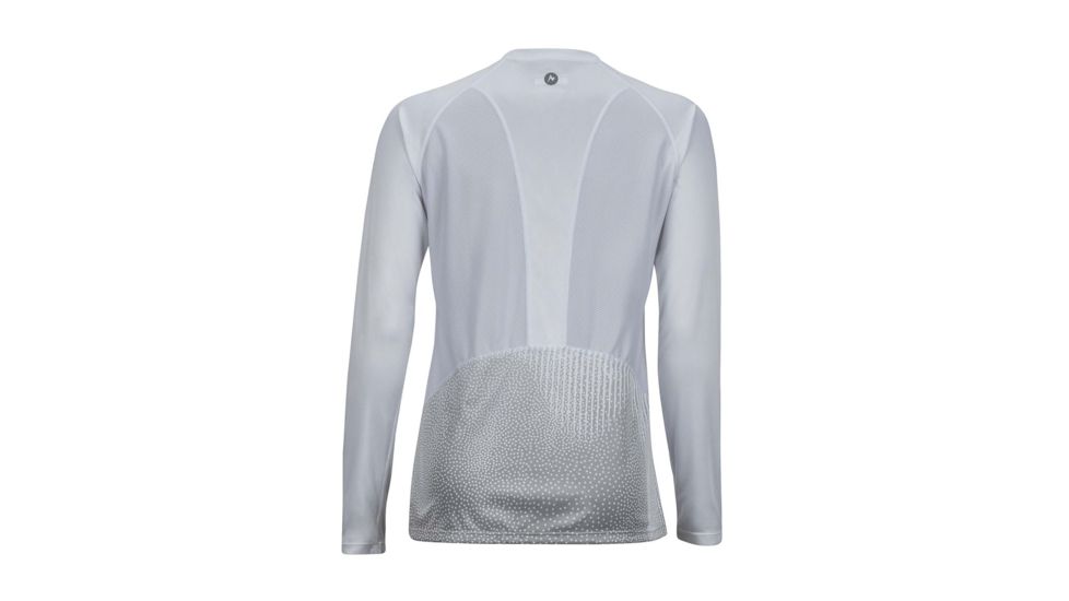 Marmot Crystal Long Sleeve T-Shirt - Womens, White Fountain, Small 49630-8844-S