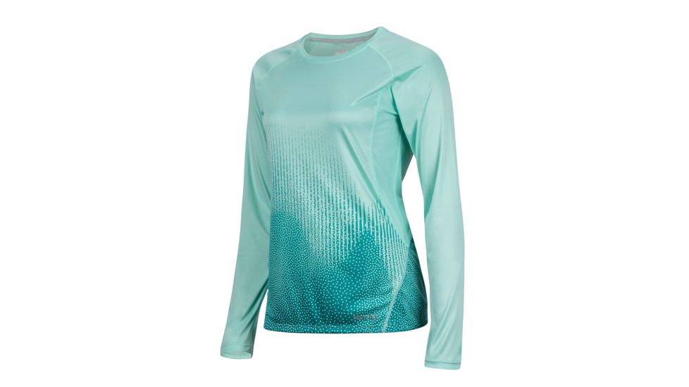 Marmot Crystal Long Sleeve T-Shirt - Womens, Clear Sky Fountain, Small 49630-8845-S