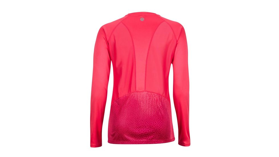 Marmot Crystal Long Sleeve T-Shirt - Womens, Hibiscus Fountain, Extra Large 49630-8846-XL