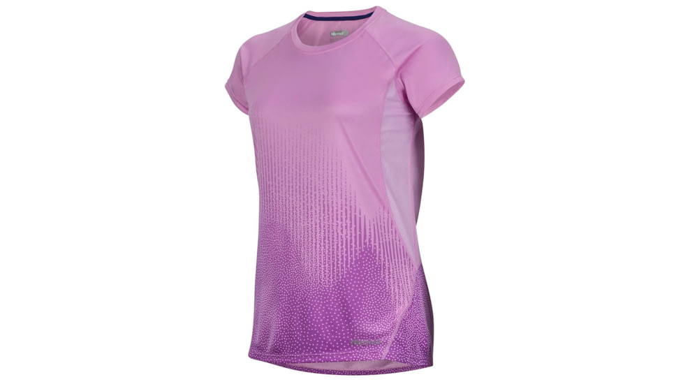 Marmot Crystal Short Sleeve T-Shirt - Womens, Teaberry Fountain, L 49670-8843-L