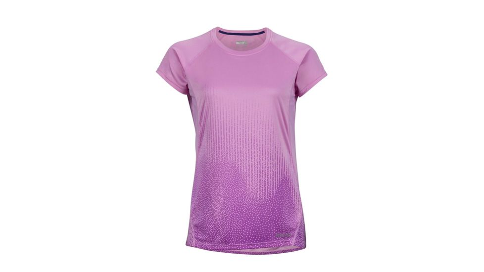 Marmot Crystal Short Sleeve T-Shirt - Womens, Teaberry Fountain, L 49670-8843-L