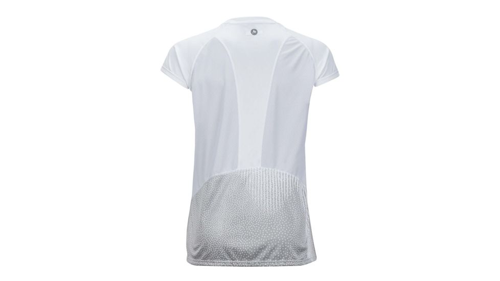 Marmot Crystal Short Sleeve T-Shirt - Womens, White Fountain, M 49670-8844-M