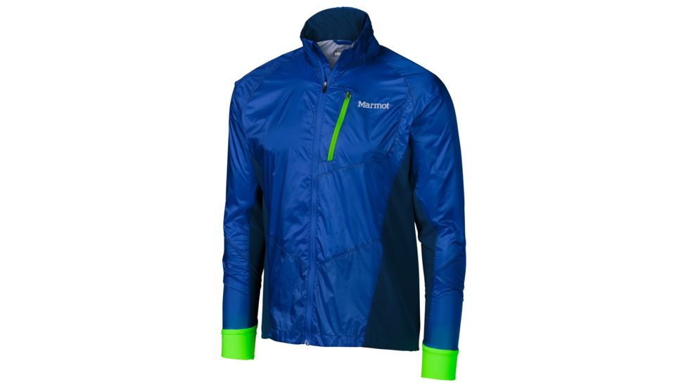 Marmot Dash Hybrid Jacket - Men's-Orange Haze/Steel-Small