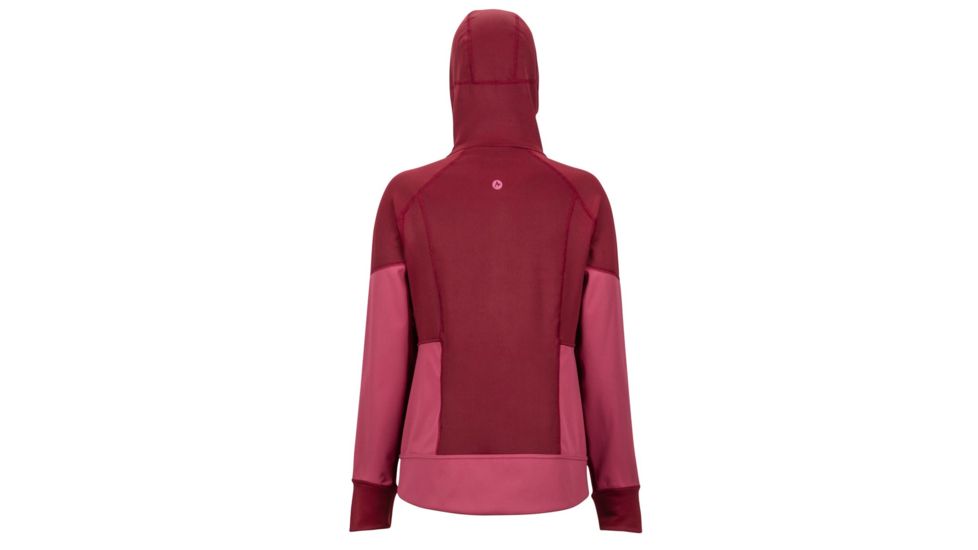 Marmot Dawn Hoody - Womens, Claret/Dry Rose, Medium, 86040-Clar/DryRose-M-DEMO