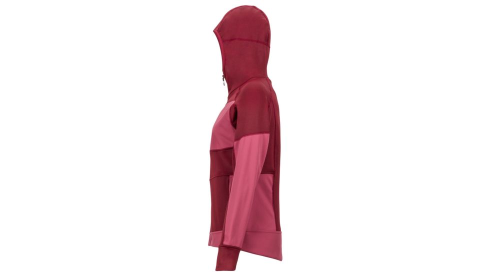 Marmot Dawn Hoody - Womens, Claret/Dry Rose, Medium, 86040-Clar/DryRose-M-DEMO