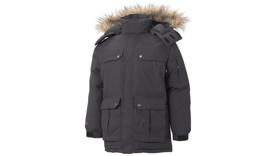 Marmot Dawson Parka - Men's-Small-Dark Granite