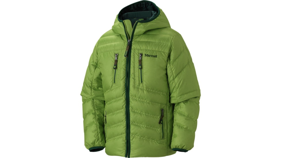 Marmot Demo, Boy's Hangtime Down Hoody, Vermouth, M 73380-4668-DEMO