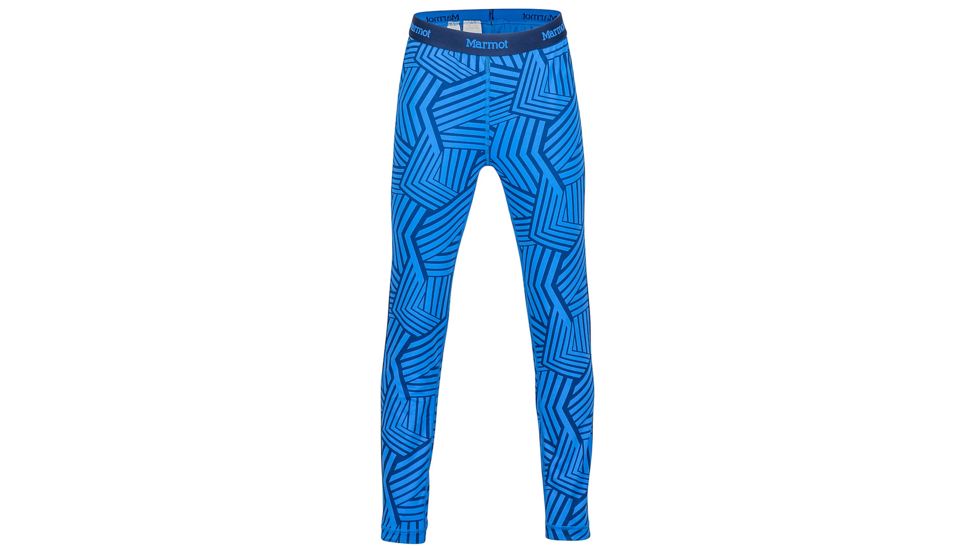 Marmot Demo, Boy's Kestrel Tight, True Blue Groomer, M, 10270-8199-DEMO