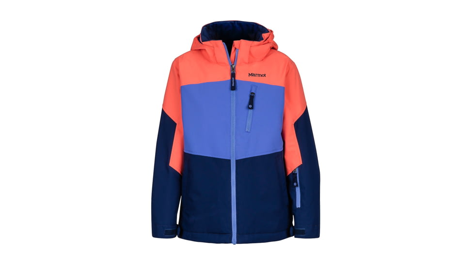 Marmot Demo, Girl's Elise Jacket, Arctic Navy/Living Coral, M, 78270-3802-DEMO
