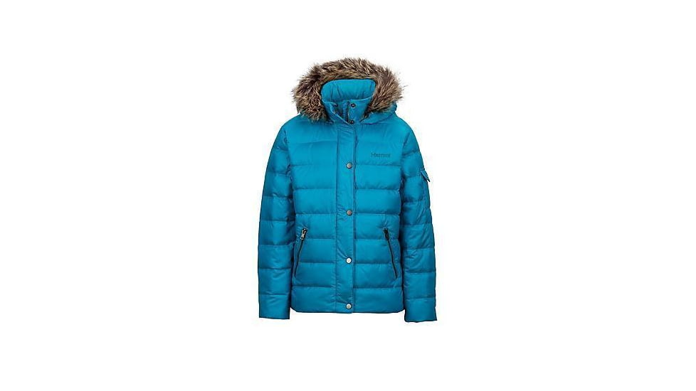 Marmot Demo, Girl's Hailey Jacket, Turquoise, M 77320-040-DEMO
