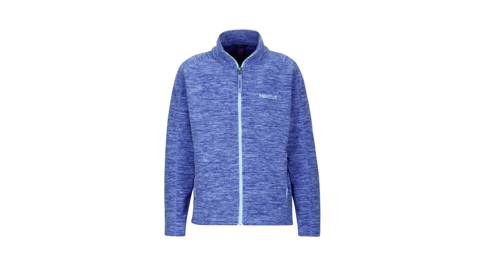 Marmot Demo, Girl's Lassen Fleece, Spectrum Blue, M 89240-3769-DEMO