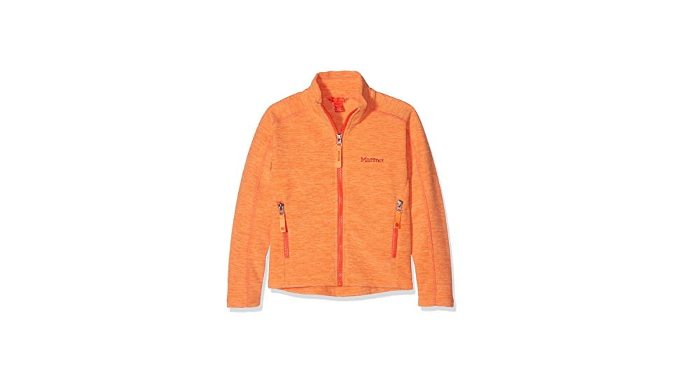 Marmot Demo, Girl's Lassen Fleece, Nectarine, M 89240-9677-DEMO