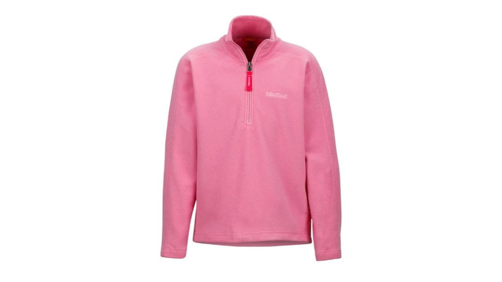 Marmot Demo, Girl's Rocklin 1/2 Zip, Pink Lotus, M 89020-6852-DEMO