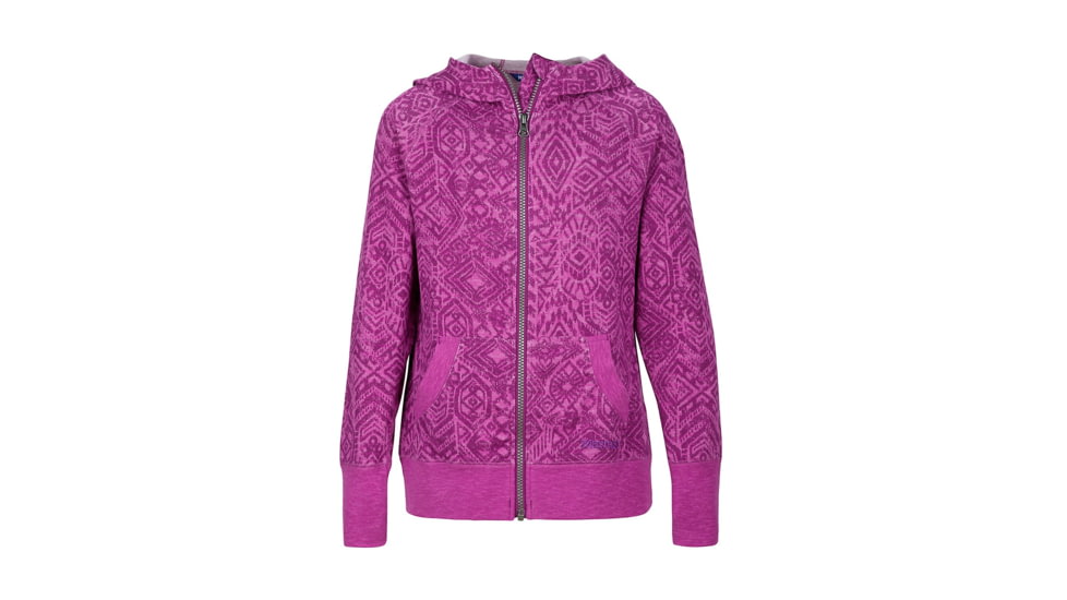 Marmot Demo, Girl's Sadie Hoody, Neon Berry, M, 59240-8610-DEMO