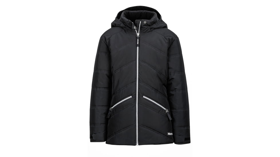 Marmot Demo, Girl's Val D'Sere Jacket, Black, M, 76680-001-DEMO