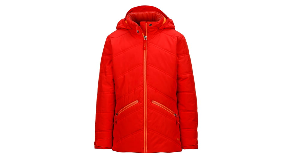 Marmot Demo, Girl's Val D'Sere Jacket, Scarlet Red, M, 76680-6818-DEMO