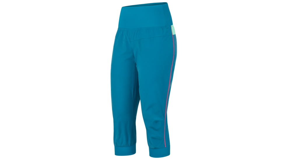 Marmot Dihedral Capri - Womens, Late Night/Double Mint, Large, 47280-3097-L
