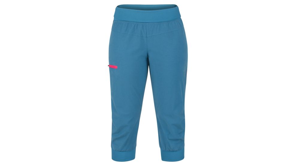 Marmot Dihedral Capri - Womens, Late Night/Double Mint, Large, 47280-3097-L