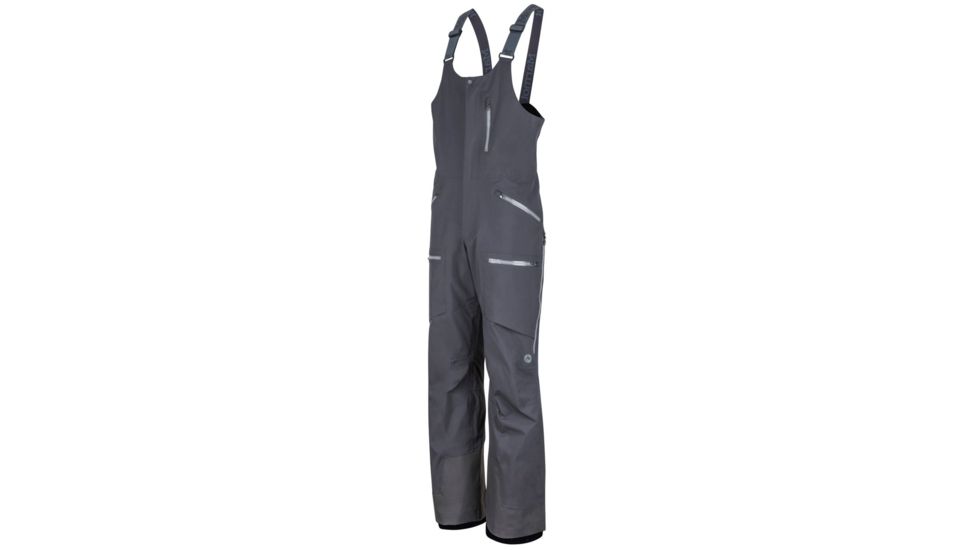 Marmot Discovery Bib - Mens, Dark Steel, M, 73950-1132-M