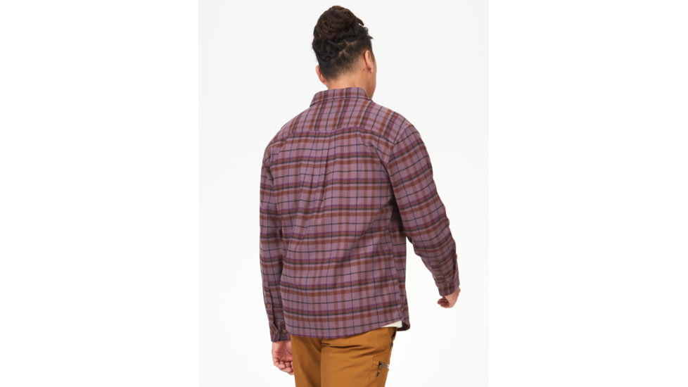 Marmot Doran Midweight Flannel Long Sleeve - Mens, Hazy Purple, Medium, M14661-22259-M