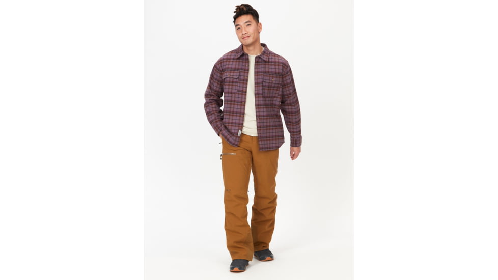 Marmot Doran Midweight Flannel Long Sleeve - Mens, Hazy Purple, Medium, M14661-22259-M