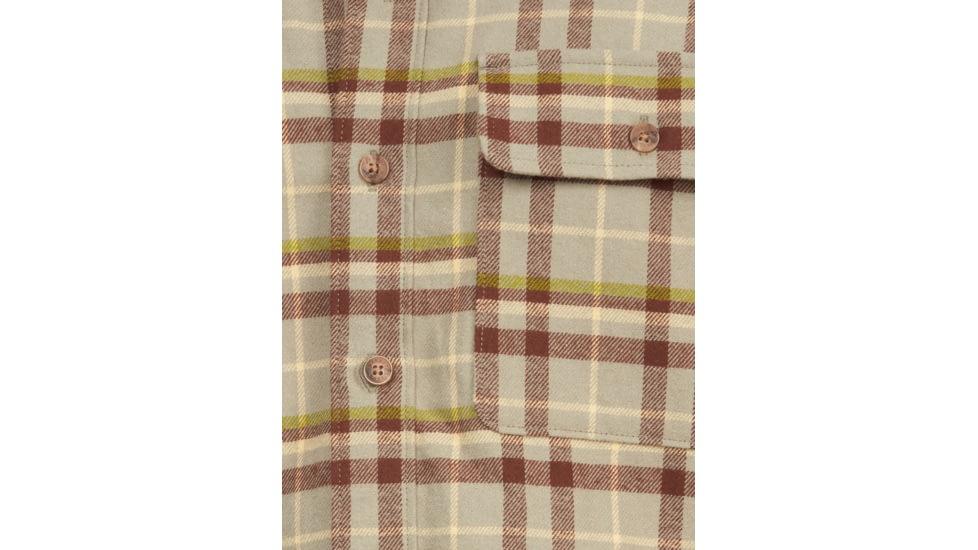 Marmot Doran Midweight Flannel Long Sleeve - Mens, Vetiver, Small, M14661-21543-S