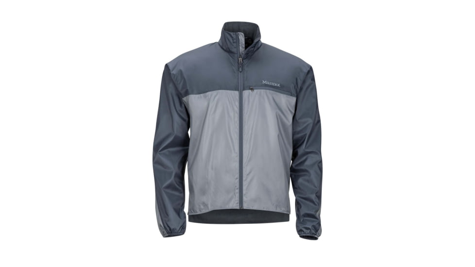 Marmot Driclime Windshirt Jacket - Mens, Grey Storm/Steel Onyx, M 51020-1913-M