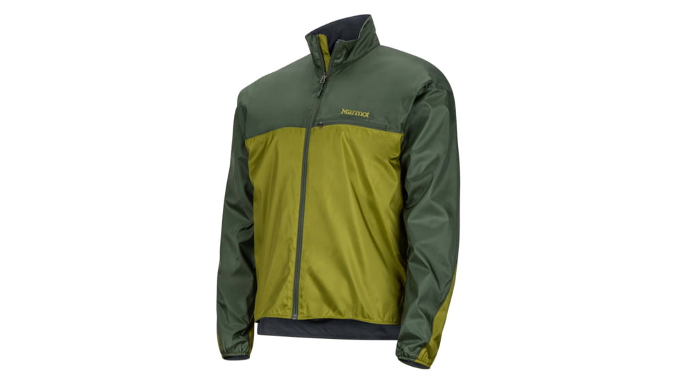 Marmot Driclime Windshirt Jacket - Mens, Cilantro/Crocodile, M 51020-4989-M